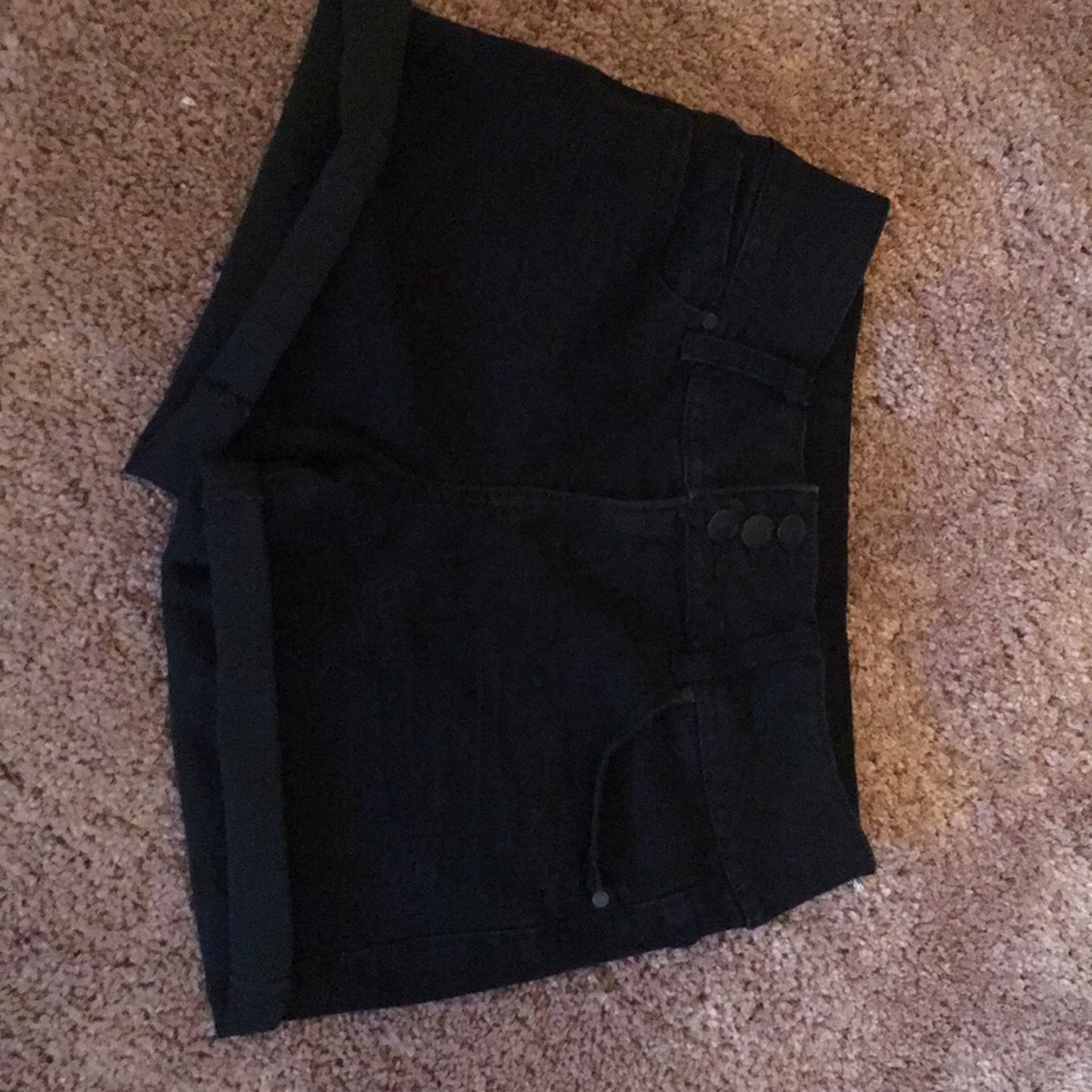 Black shorts